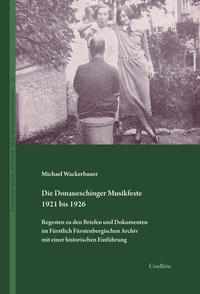 Die Donaueschinger Musikfeste 1921 bis 1926