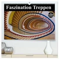 Faszination Treppen (hochwertiger Premium Wandkalender 2025 DIN A2 quer), Kunstdruck in Hochglanz