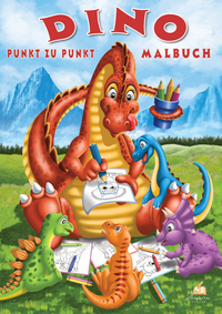 Punkt-zu-Punkt Dino Malbuch