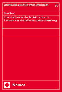 Informationsrechte der Aktionäre im Rahmen der virtuellen Hauptversammlung