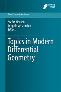 Topics in Modern Differential Geometry