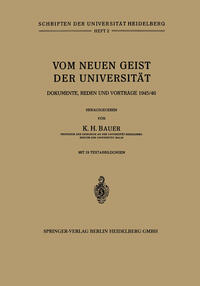 Vom Neuen Geist der Universität