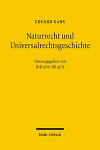 Naturrecht und Universalrechtsgeschichte