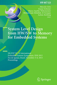 System Level Design from HW/SW to Memory for Embedded Systems