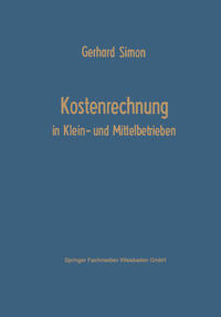 Kostenrechnung in Klein- und Mittelbetrieben