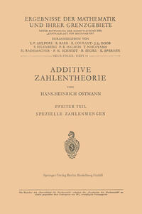 Additive Zahlentheorie