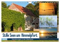 Stille Seen um Himmelpfort (Wandkalender 2025 DIN A4 quer), CALVENDO Monatskalender