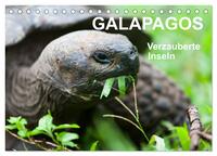 Galapagos. Verzauberte Inseln (Tischkalender 2025 DIN A5 quer), CALVENDO Monatskalender