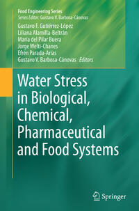 Water Stress in Biological, Chemical, Pharmaceutical and Food Systems