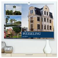 Wesseling am Rhein (hochwertiger Premium Wandkalender 2025 DIN A2 quer), Kunstdruck in Hochglanz