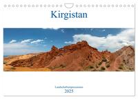 Kirgistan - Landschaftsimpressionen (Wandkalender 2025 DIN A4 quer), CALVENDO Monatskalender