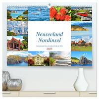 Neuseeland Nordinsel - faszinierende Orte am anderen Ende der Welt (hochwertiger Premium Wandkalender 2025 DIN A2 quer), Kunstdruck in Hochglanz