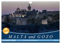 Malta und Gozo Paradies im Mittelmeer (Wandkalender 2025 DIN A4 quer), CALVENDO Monatskalender