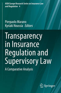 Transparency in Insurance Regulation and Supervisory Law