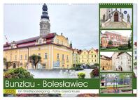 Bunzlau - Boleslawiec - Ein Stadtspaziergang (Wandkalender 2025 DIN A2 quer), CALVENDO Monatskalender