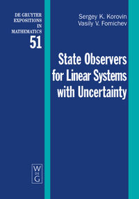 State Observers for Linear Systems with Uncertainty