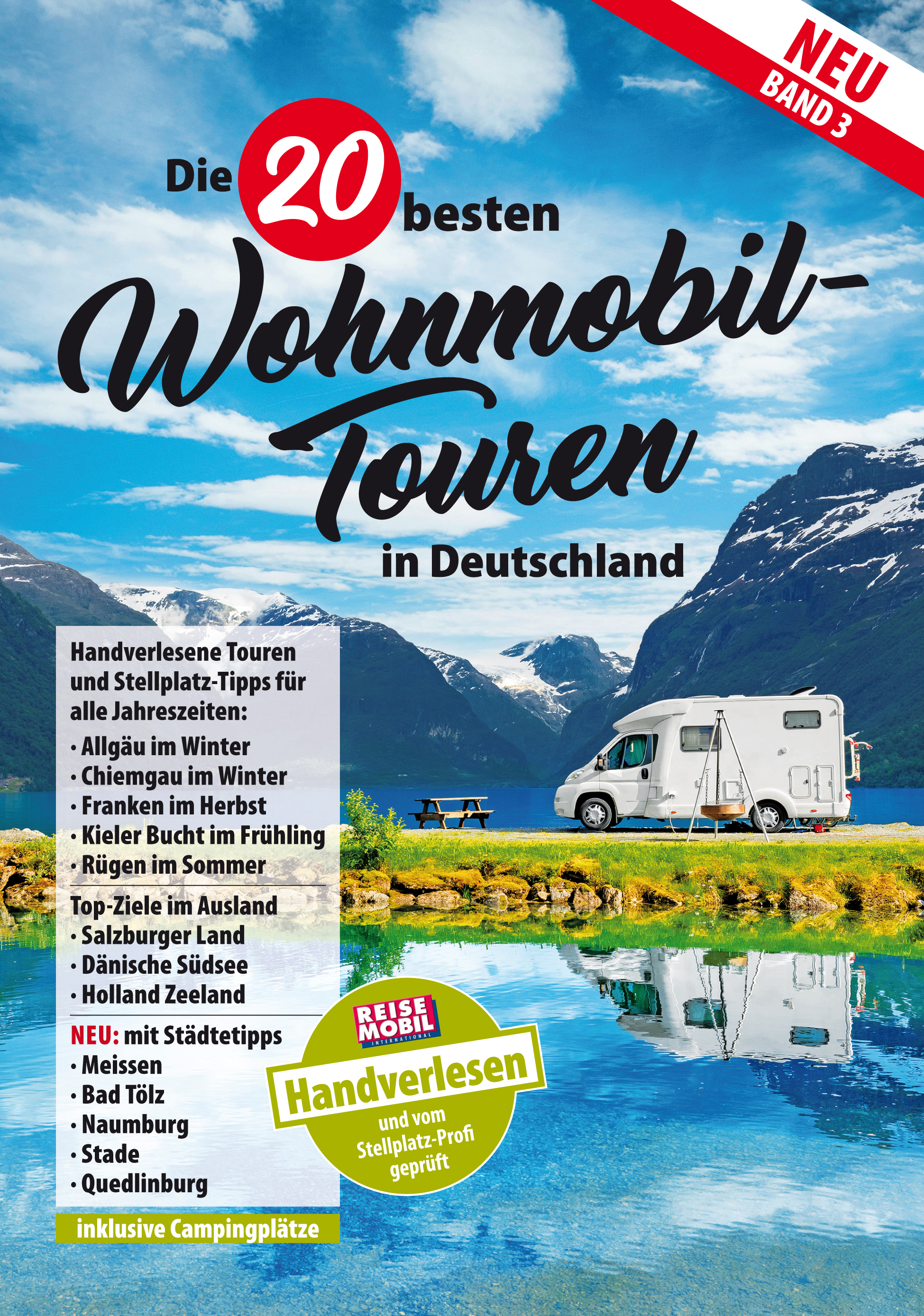 Die 20 besten Wohnmobiltouren in Deutschland - Band 1 bis 5