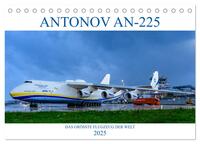 ANTONOV AN-225 "MRIJA" (Tischkalender 2025 DIN A5 quer), CALVENDO Monatskalender