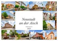 Neustadt an der Aisch Impressionen (Wandkalender 2025 DIN A2 quer), CALVENDO Monatskalender