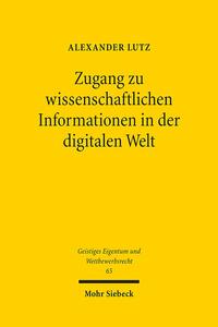 Zugang zu wissenschaftlichen Informationen in der digitalen Welt