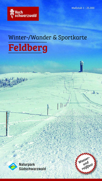 Winter-/ Wander und Sportkarte Feldberg