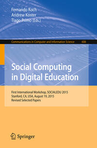 Social Computing in Digital Education