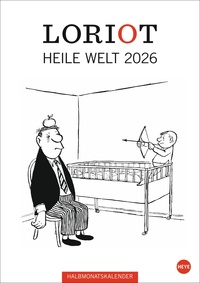 Loriot Heile Welt Halbmonatskalender 2026