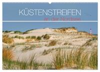 Küstenstreifen an der Nordsee (Wandkalender 2025 DIN A2 quer), CALVENDO Monatskalender