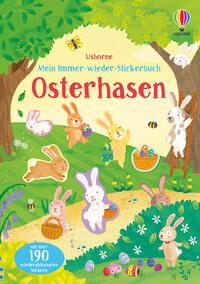 Mein Immer-wieder-Stickerbuch: Osterhasen