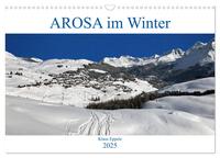 AROSA im Winter (Wandkalender 2025 DIN A3 quer), CALVENDO Monatskalender