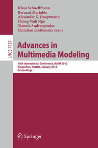 Advances in Multimedia Modeling