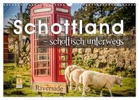 Schottland – schottisch unterwegs (Wandkalender 2025 DIN A3 quer), CALVENDO Monatskalender