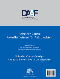 Refresher Course-Beiträge