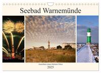 Seebad Warnemünde (Wandkalender 2025 DIN A4 quer), CALVENDO Monatskalender