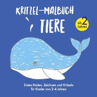 Kritzel-Malbuch Tiere ab 2 Jahren