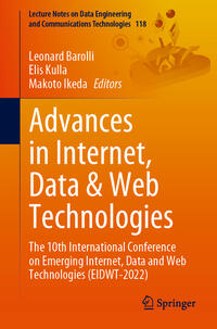 Advances in Internet, Data & Web Technologies