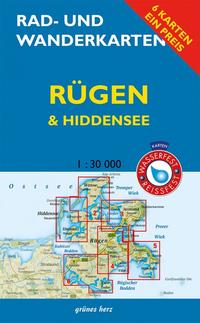 Rad- und Wanderkarten-Set: Rügen & Hiddensee