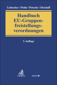 Handbuch EU-Gruppenfreistellungsverordnungen