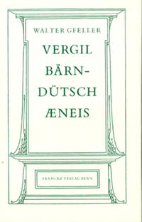 Vergil bärndütsch - Aeneis