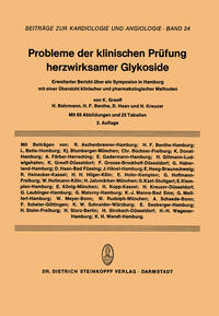 Probleme der Klinischen Prüfung Herzwirksamer Glykoside