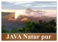 JAVA Natur pur (Wandkalender 2025 DIN A3 quer), CALVENDO Monatskalender