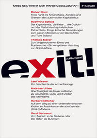 exit! Krise und Kritik der Warengesellschaft