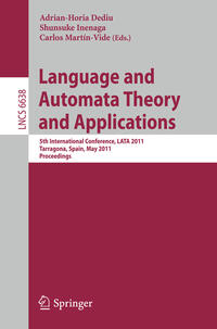 Language and Automata Theory and Applications