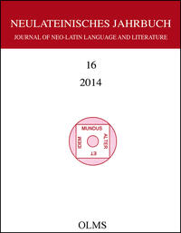 Neulateinisches Jahrbuch. Journal of Neo-Latin Language and Literature