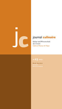 journal culinaire. Kultur und Wissenschaft des Essens