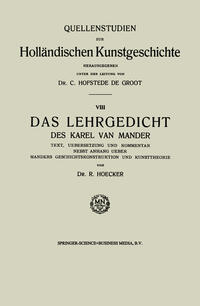 Das Lehrgedicht des Karel van Mander