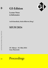 GI Edition Proceedings Band 346 "SEUH 2024"