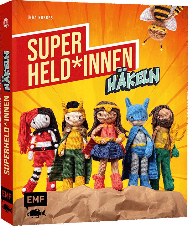 Superhelden und -heldinnen häkeln