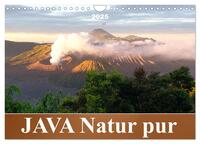 JAVA Natur pur (Wandkalender 2025 DIN A4 quer), CALVENDO Monatskalender