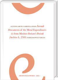 Annual Documents of the Metal Expenditures (è) from Minister Ibrium’s Period